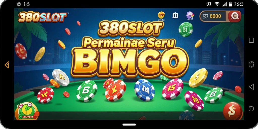 Tampilan gameplay Bingo yang menarik di 380SLOT.