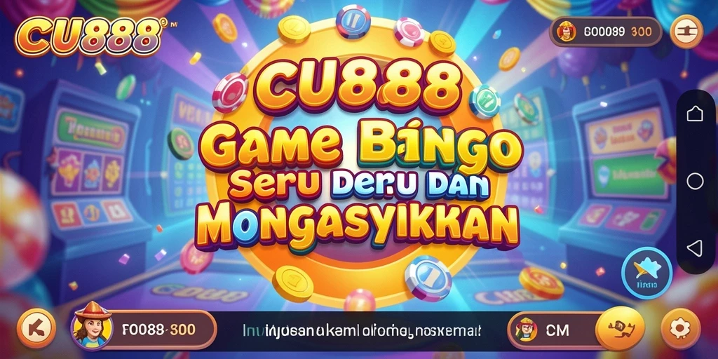 Tampilan gameplay Bingo yang menghibur dan menarik di CU888.
