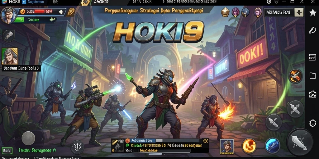 Screenshot HOKI9 menampilkan gameplay strategi yang mendebarkan.