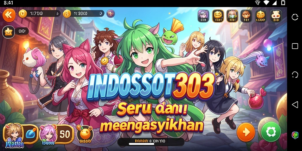 Tampilan seru gameplay INDOSLOT303 yang penuh aksi.