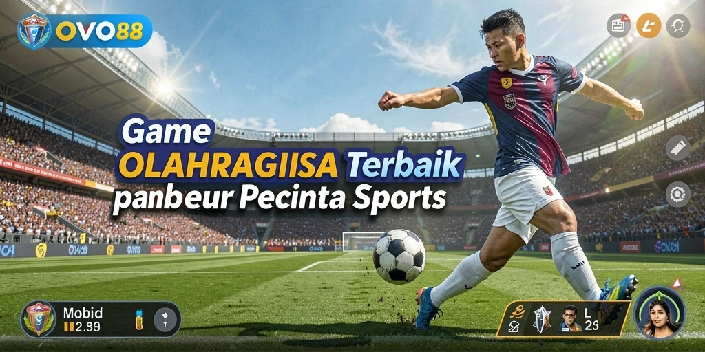 Tampilan gameplay menarik dari OVO88 dalam aksi olahraga.