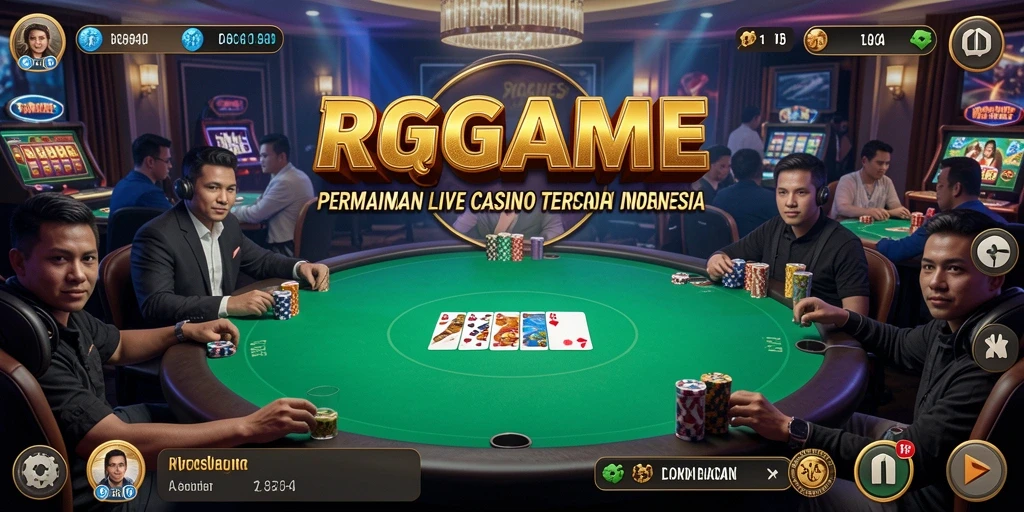 Tampilan gameplay langsung yang mendebarkan dalam RPGAME.